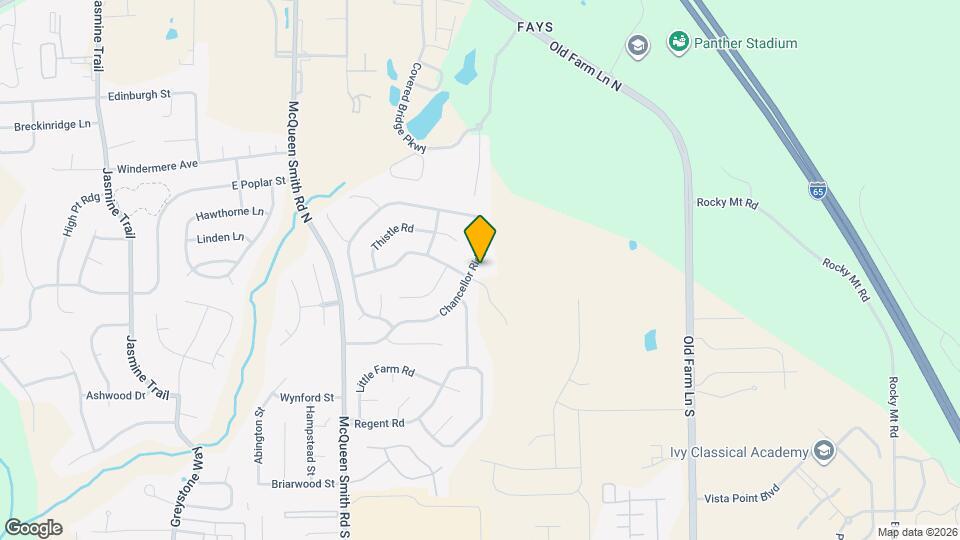 1946 Chancellor Ridge Rd Map and Location Details
