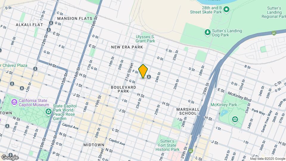 616 23rd St Mapa y Detalles de la Ubicación