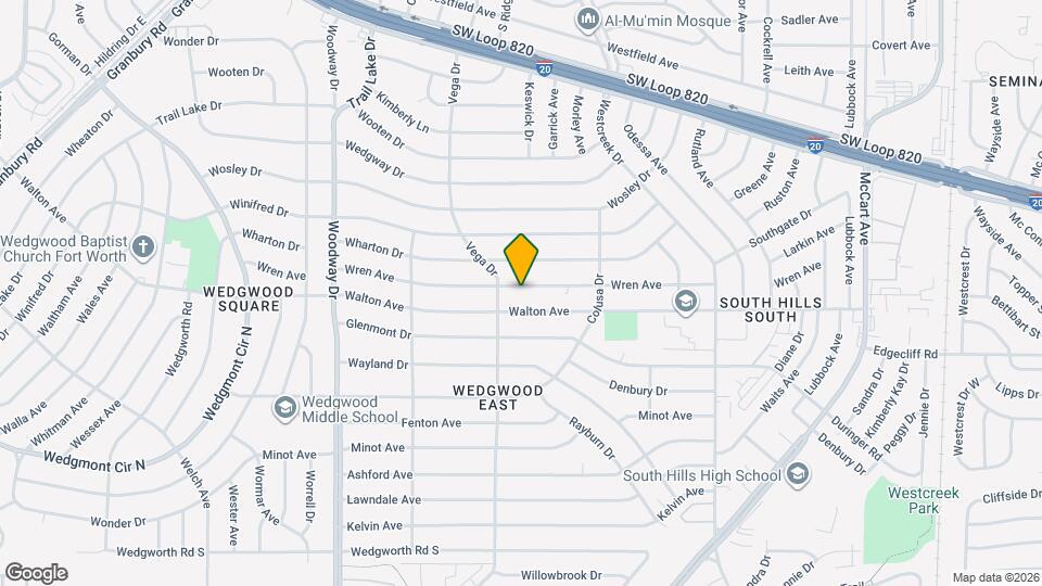 3605 Wren Ave Mapa y Detalles de la Ubicación