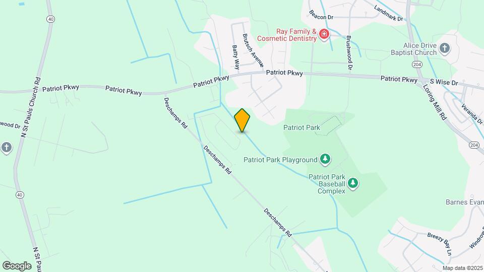 3733 Moseley Dr Map and Location Details