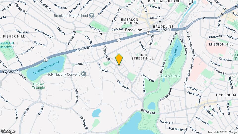 240 Cypress St, Unit 1 Map and Location Details