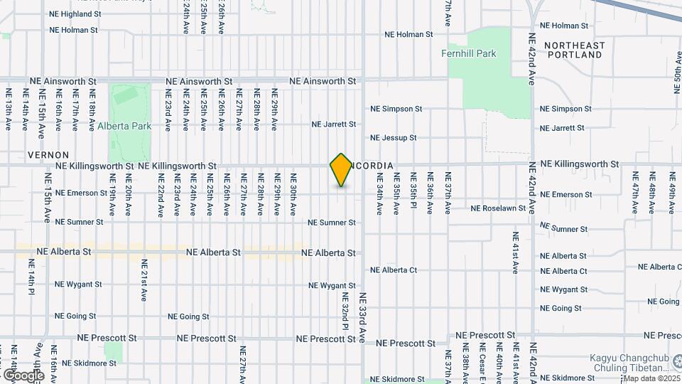 3223 NE Emerson St Mapa y Detalles de la Ubicación