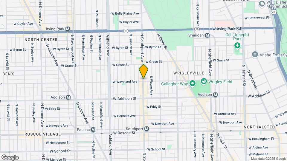 3700 N Southport Ave Mapa y Detalles de la Ubicación