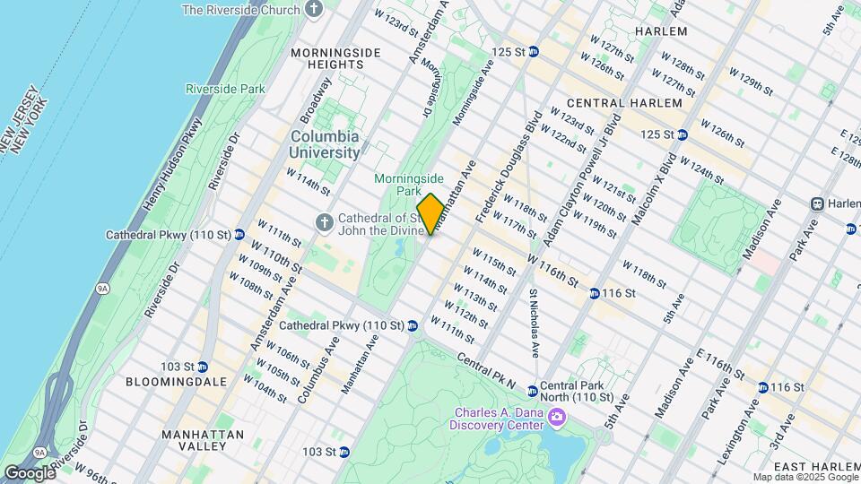 342 Manhattan Ave Map and Location Details