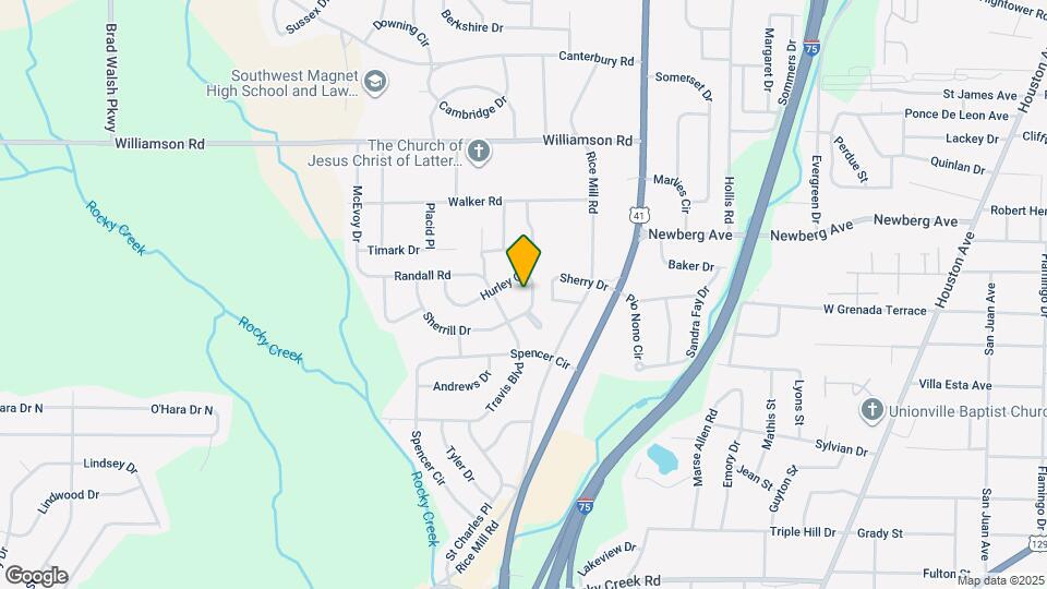 1530 Hurley Cir Map and Location Details