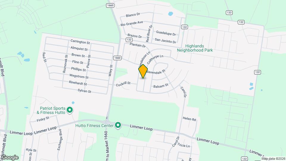 117 Colthorpe Ln Map and Location Details