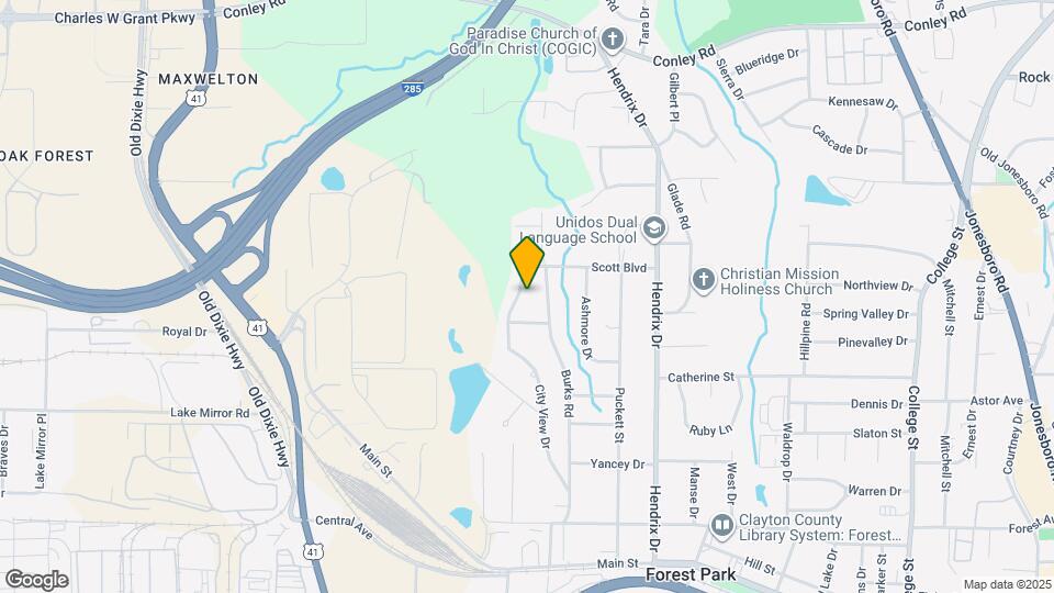 439 Scott Blvd Map and Location Details