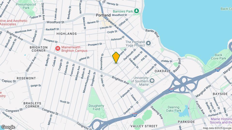 179 Dartmouth st, Unit 4 Bed 2 Bath Map and Location Details