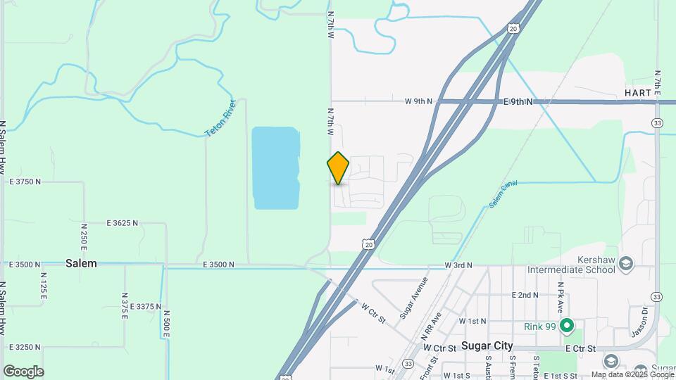 584 Harvester Ave Map and Location Details