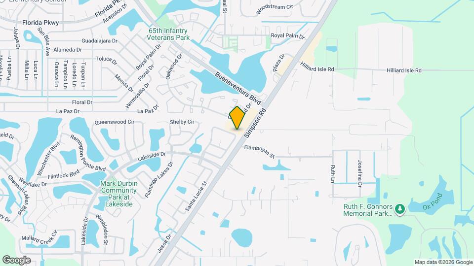 2470 Parsons Pond Cir Map and Location Details