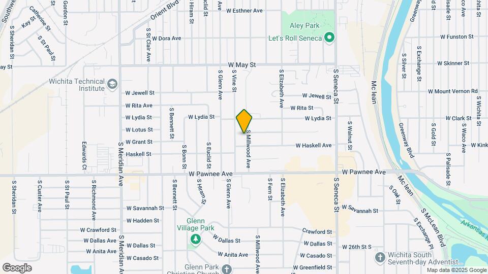 2239 S Millwood Ave Map and Location Details