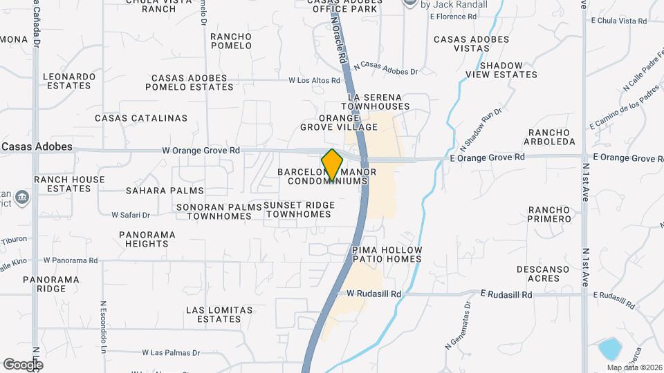 6332 N Barcelona Ln Map and Location Details