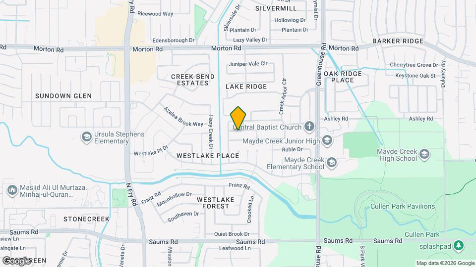 19531 Hickory Meadow Ln Map and Location Details