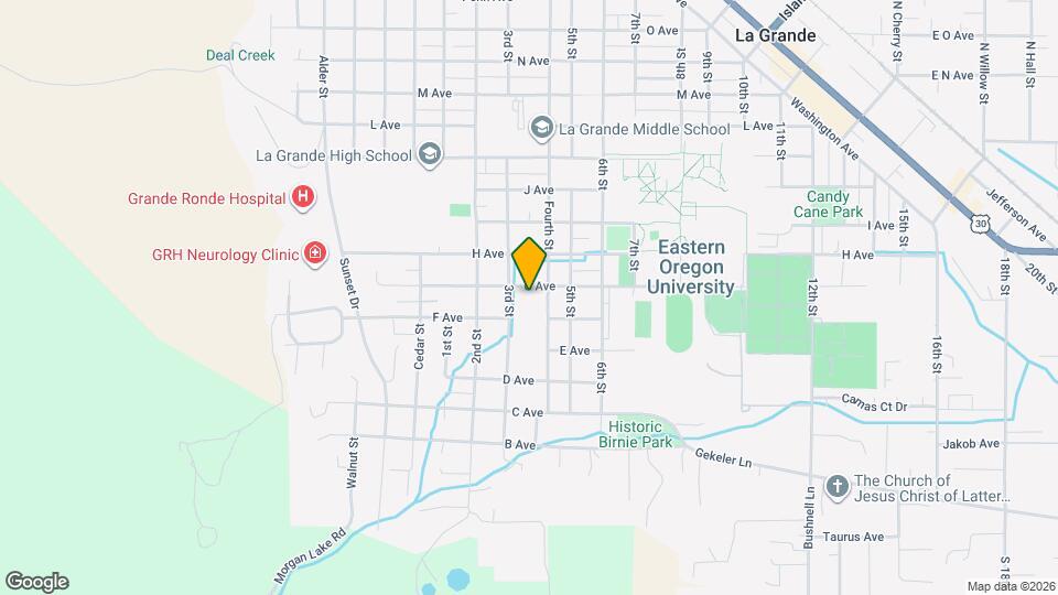 906 G Ave Map and Location Details