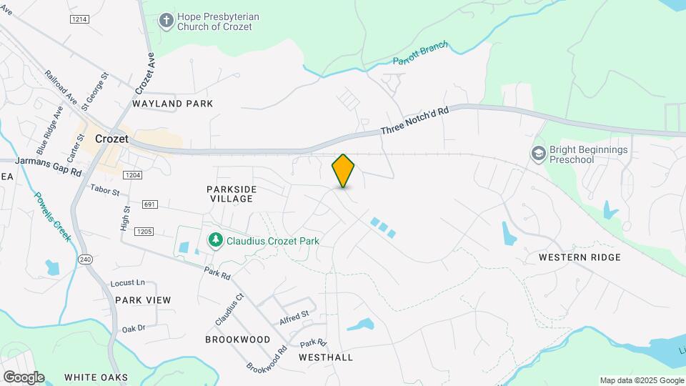 341 Claibourne Rd Map and Location Details