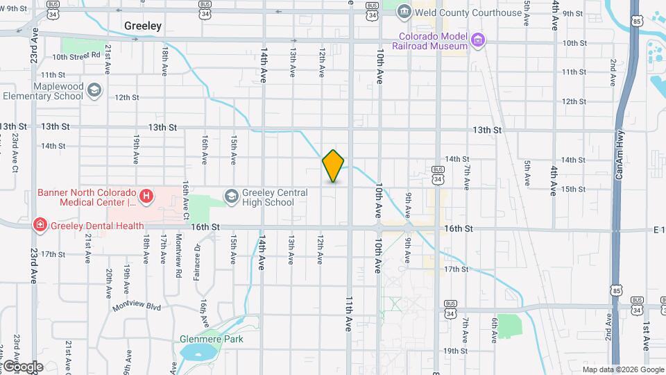 1705 Fairacres Drive, Unit Lower Unit Mapa y Detalles de la Ubicación
