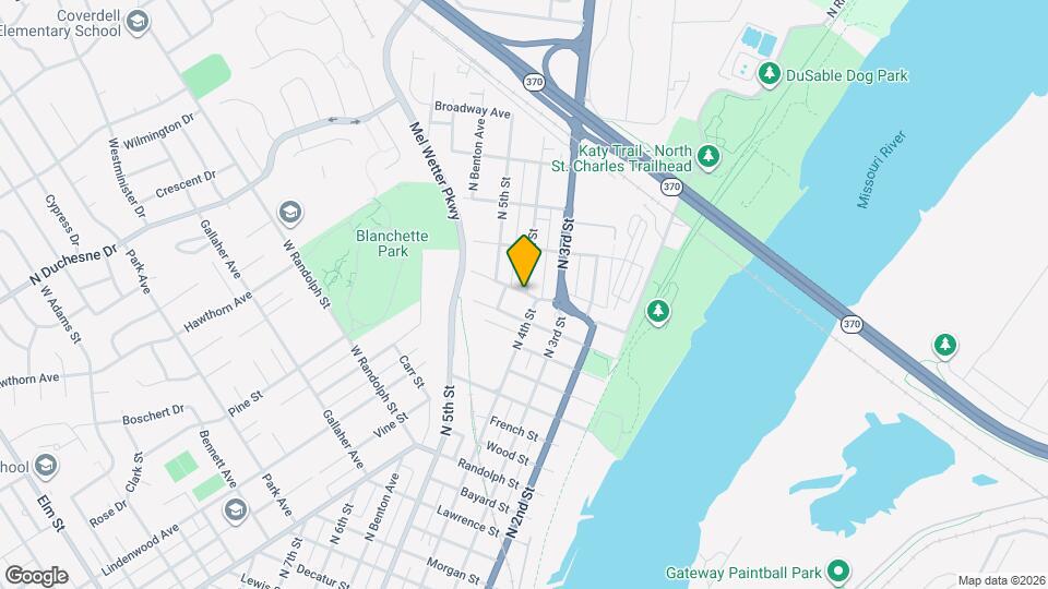 404 Tecumseh St Map and Location Details