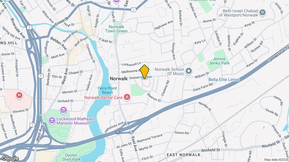 3 Tryon Ave Map and Location Details