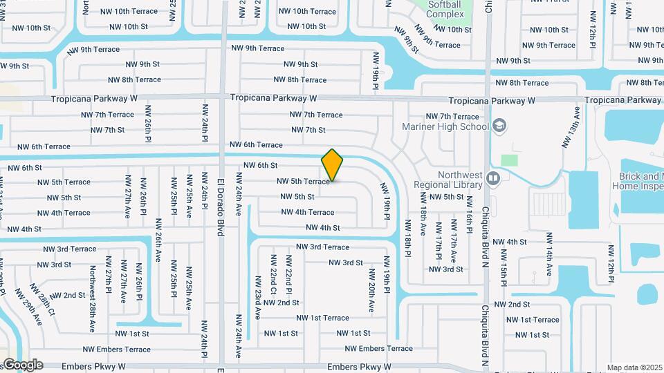 2038 NW 5th Terrace Map and Location Details
