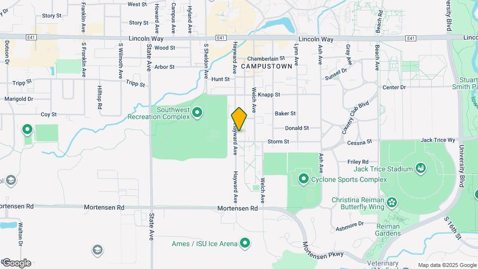 526 Hayward Ave Map and Location Details