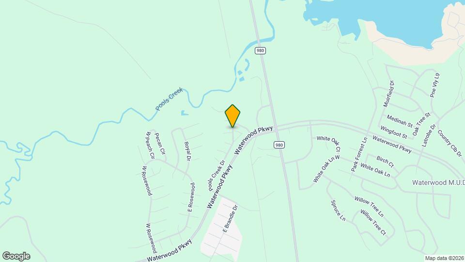 24605 Pools Creek Dr Map and Location Details