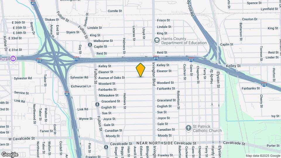 606 Avenue of Oaks St Map and Location Details
