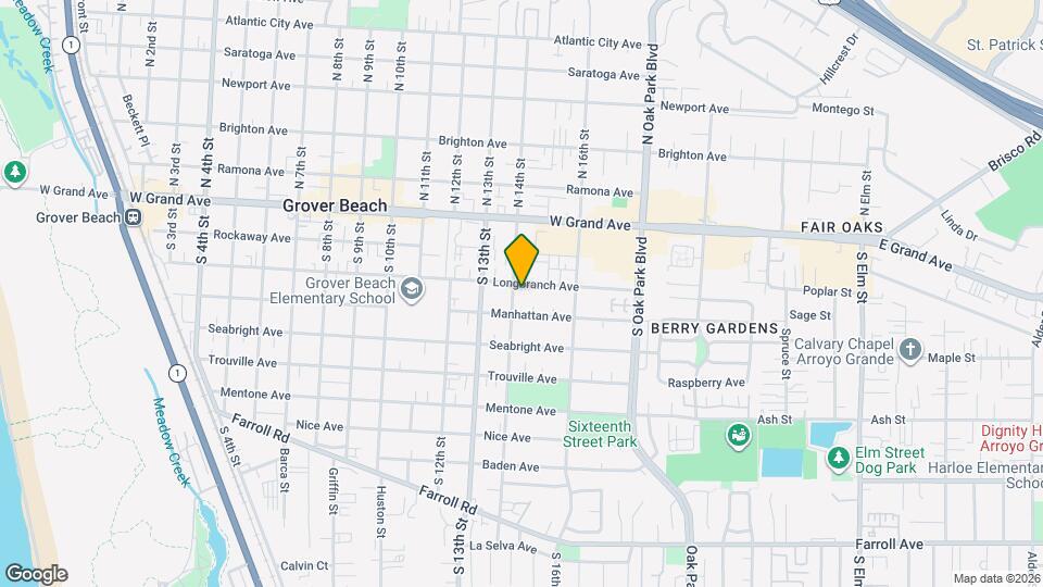 1420 Longbranch Ave Map and Location Details