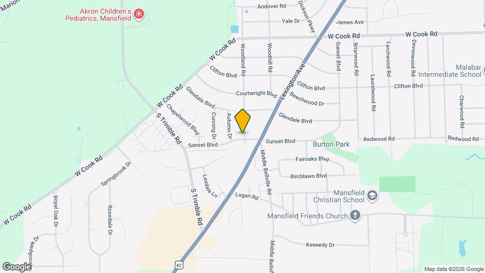 1194 Woodland Rd, Unit 1117 #3 Mapa y Detalles de la Ubicación