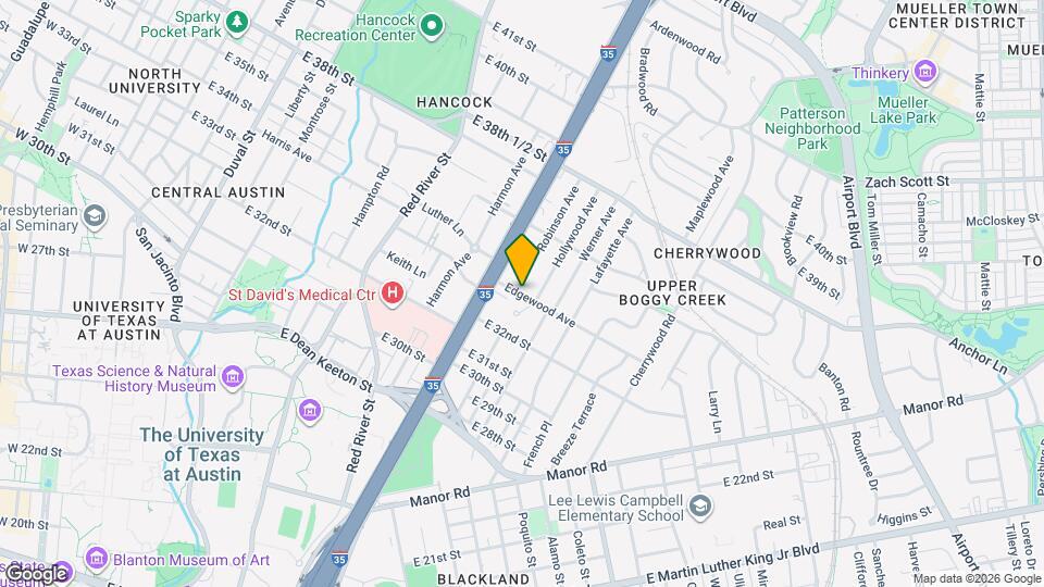 3309 Robinson Ave Map and Location Details