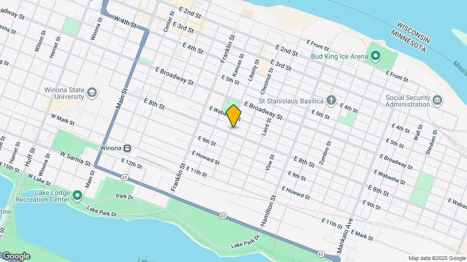 352 8th St E, Unit 1 Map and Location Details
