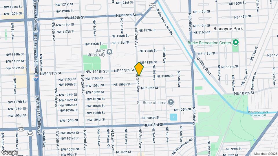 200 NE 110th St Map and Location Details