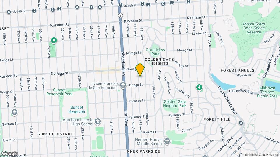 1862a 17th Ave Map and Location Details