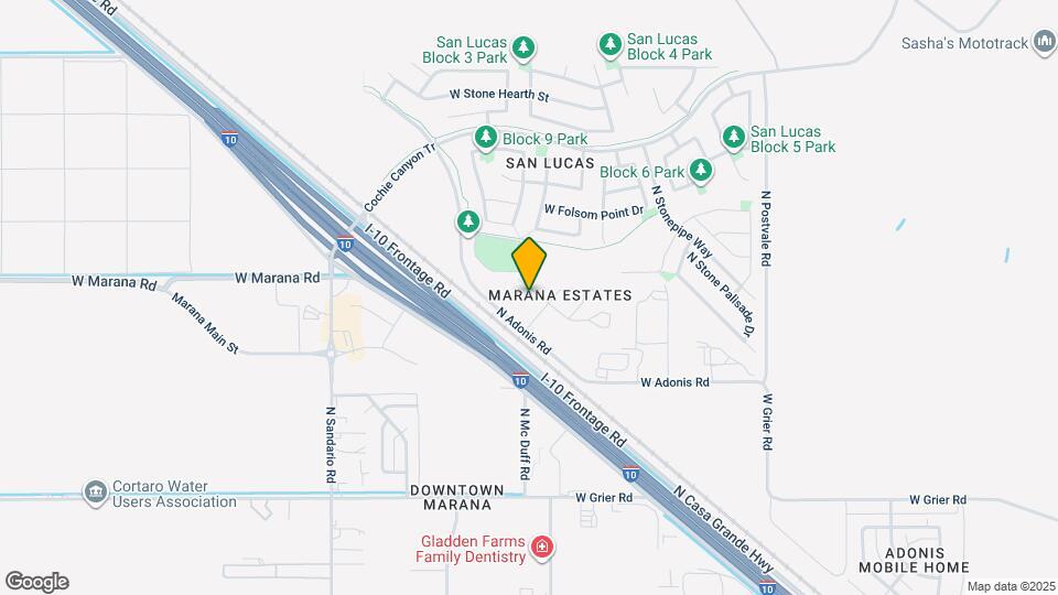 11451 W Tortolita St Map and Location Details