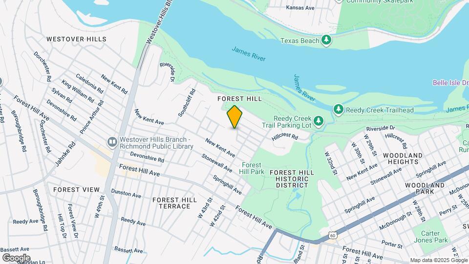 1804 W 44th St Map and Location Details