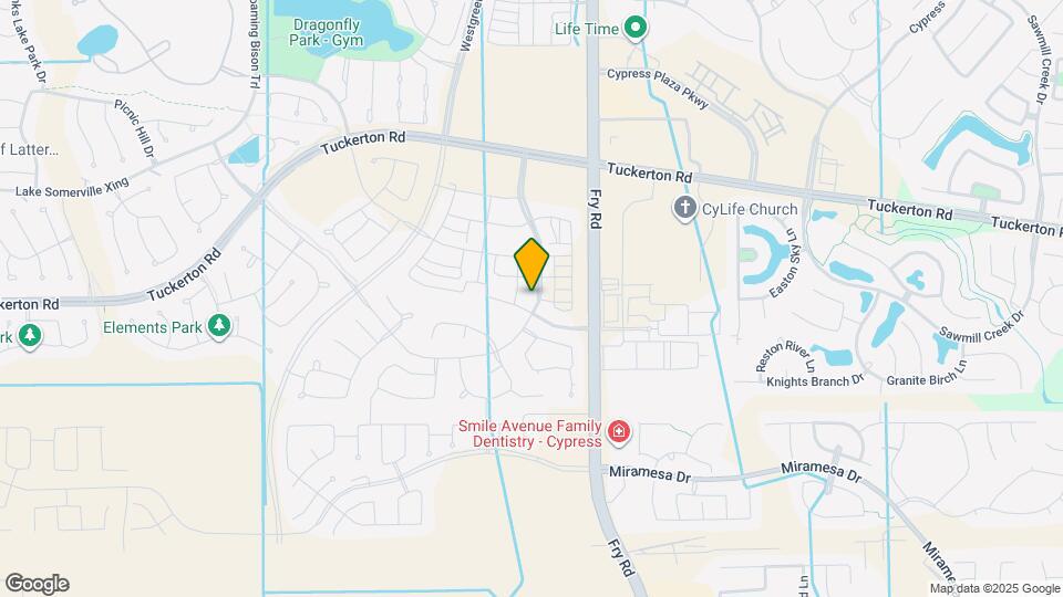 15115 Parkland Canyon Dr Map and Location Details