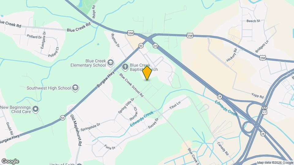 Springfield Park Apartments Map and Location Details