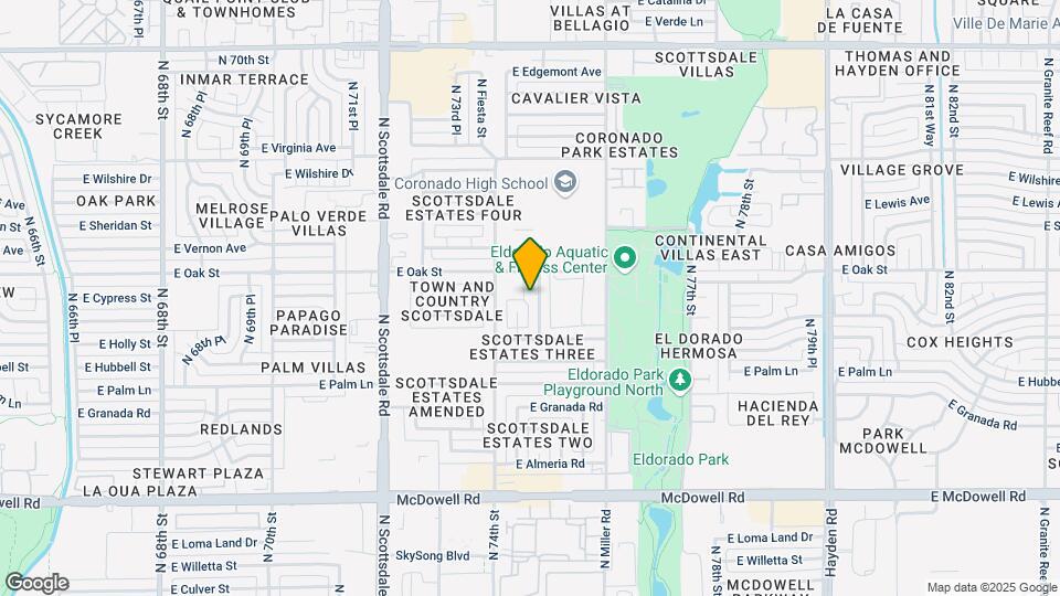 2240 N 74th Way Map and Location Details