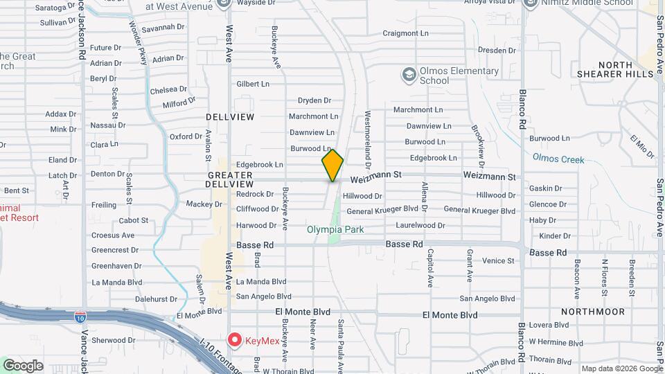 4010 Neer Ave Map and Location Details