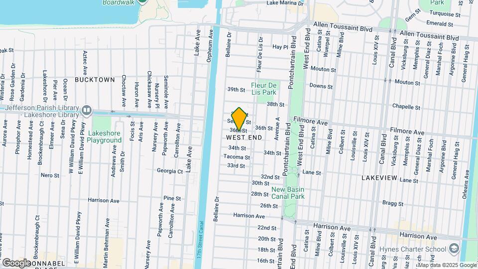 6569 Center St Map and Location Details