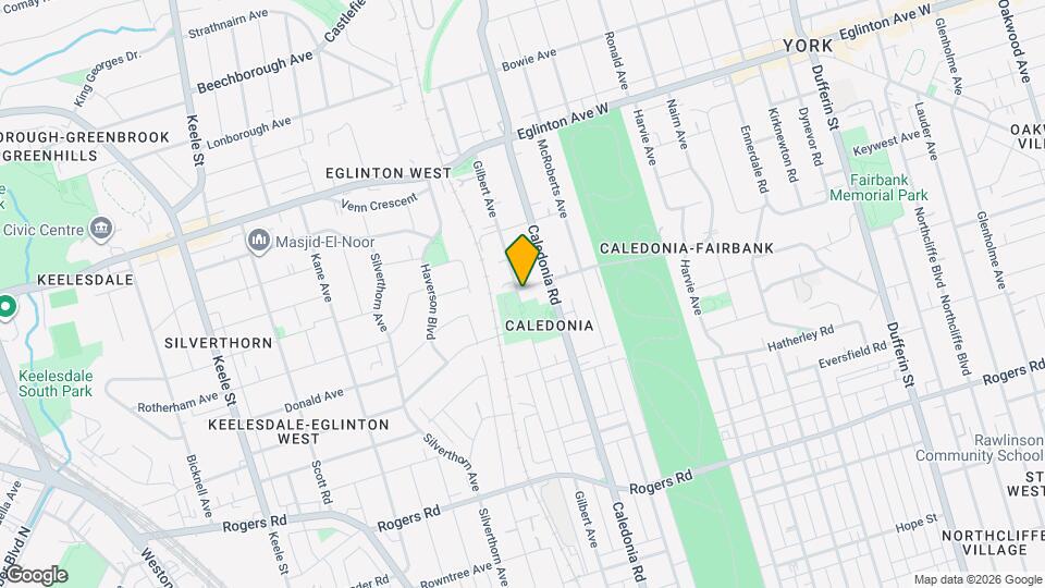 149 Kitchener Ave, Unit Unit B Map and Location Details
