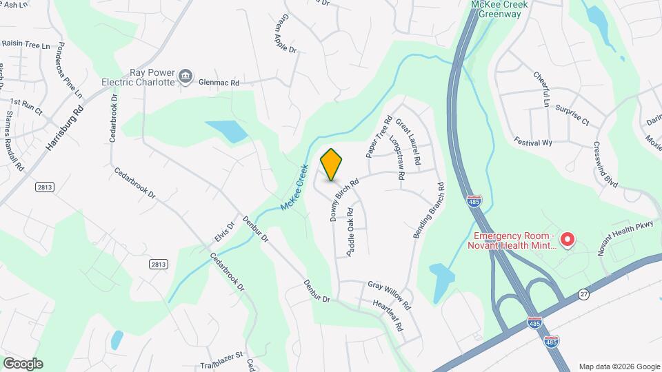 9215 Yellow Oak Rd Map and Location Details