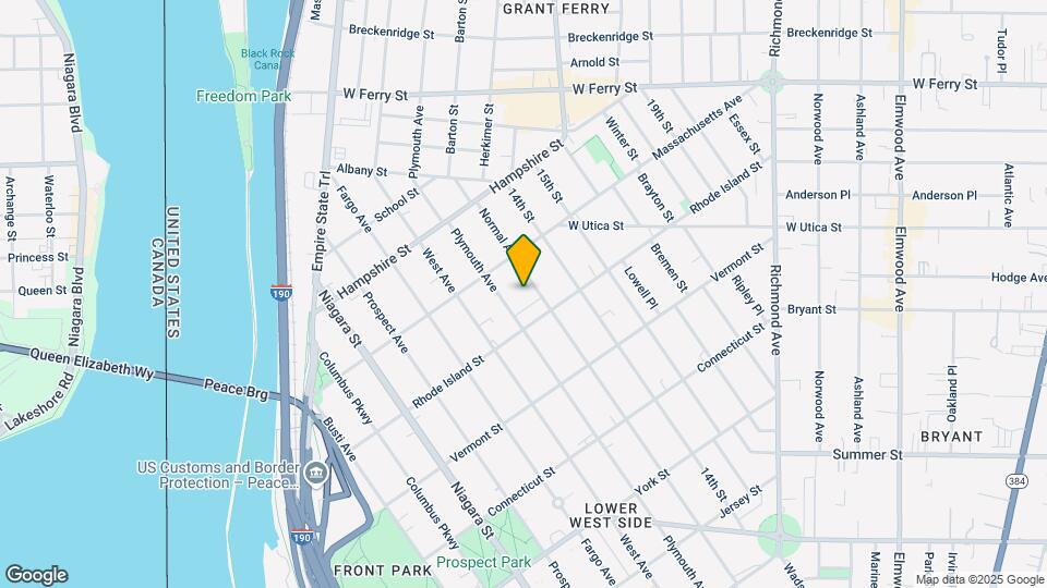 429 Plymouth Ave Mapa y Detalles de la Ubicación