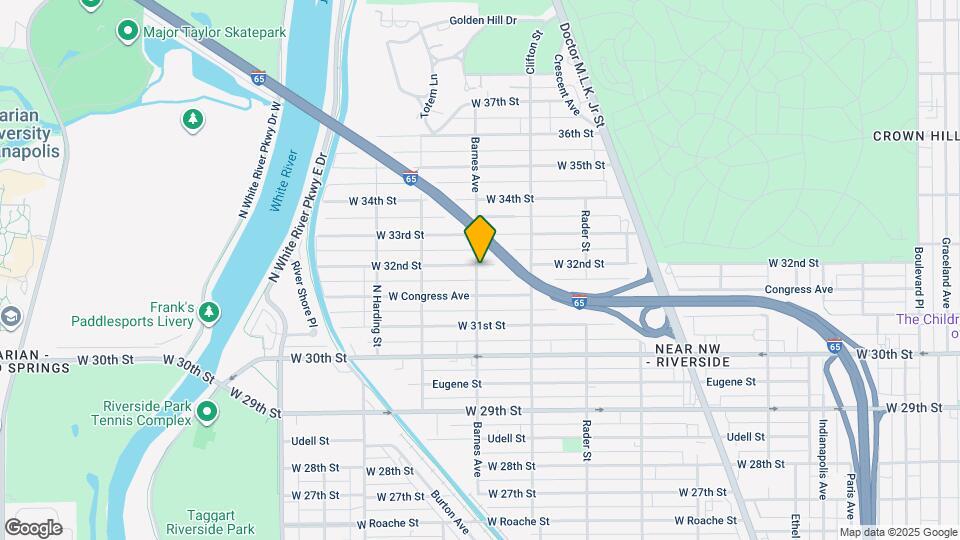 1157 W 32nd St Map and Location Details