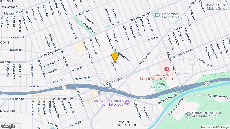 310 N Lima St Map and Location Details