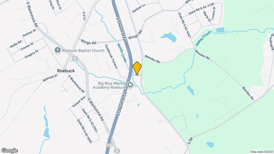 564 McAbee Rd Map and Location Details