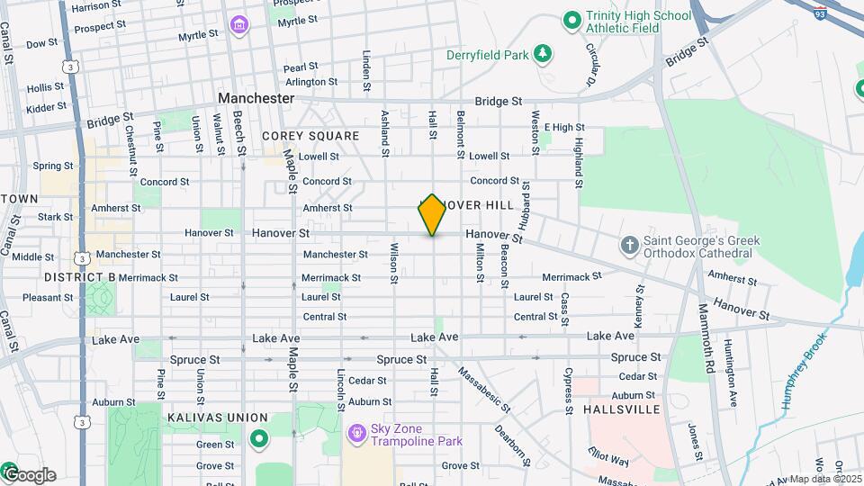 538 Hall St Map and Location Details