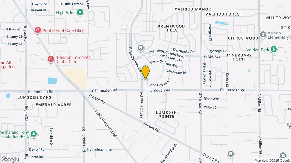 1603 Sand Hollow Ln Mapa y Detalles de la Ubicación