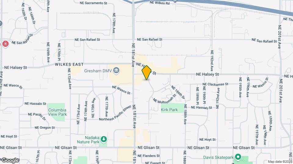 1325-1339 NE 183rd Ave Map and Location Details