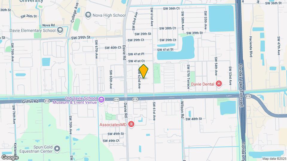 6170 SW 43rd St Map and Location Details