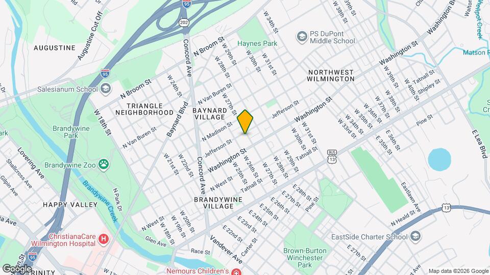 2602 Jefferson St Mapa y Detalles de la Ubicación